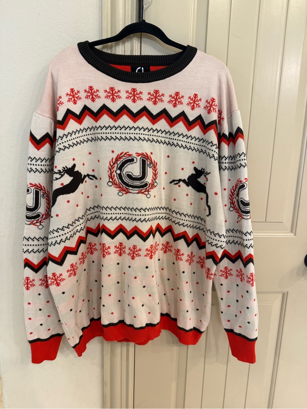 Crime junkie Christmas sweater size 3XL